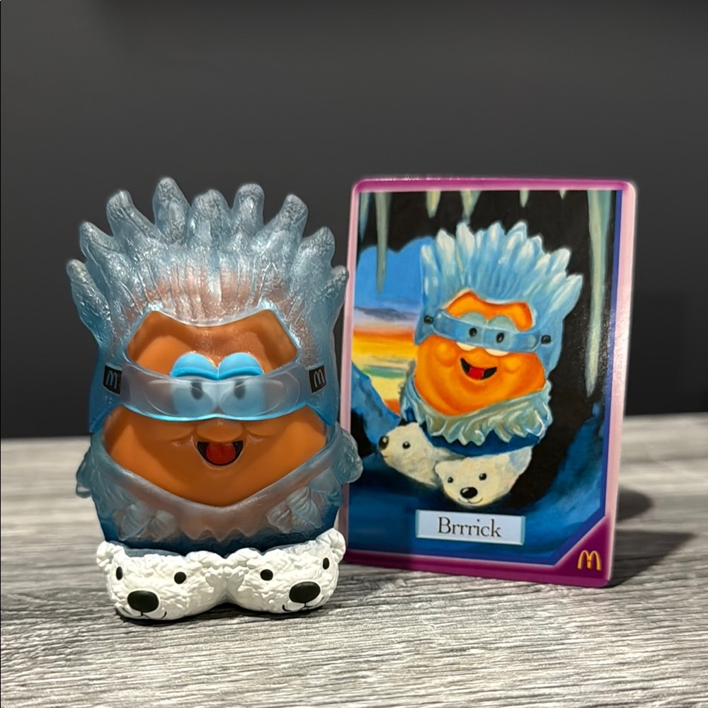McDonald's | Kerwin Frost McNugget Buddies #4: Brrrick - Collectible Toy & Card